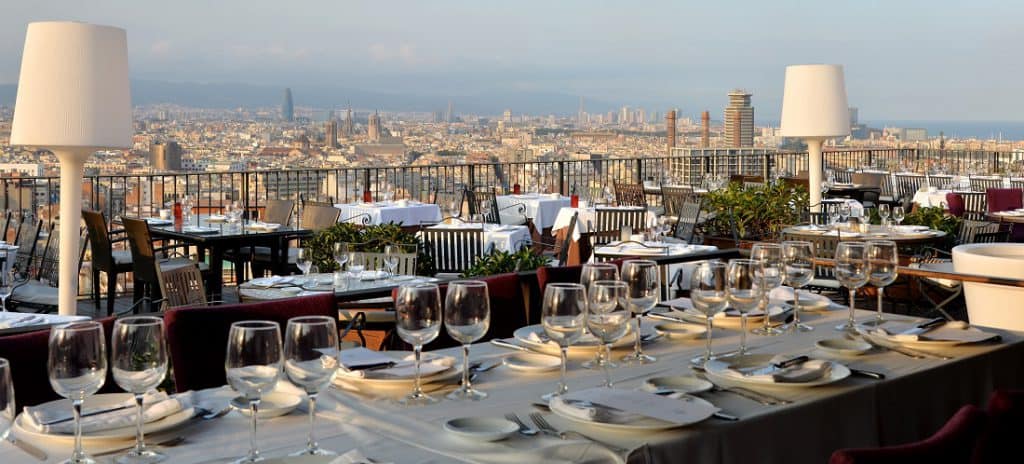 El Xalet de Montjuïc terrace
