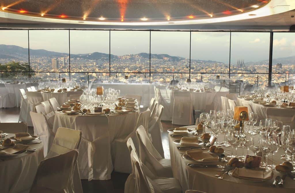 El Xalet de Montjuïc dining room