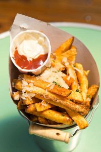 Makamaka Beach Burger Café Garlic and Parmesan Fries