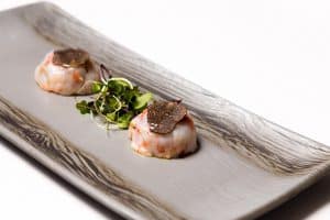 Ravioli amb gamba vermella
