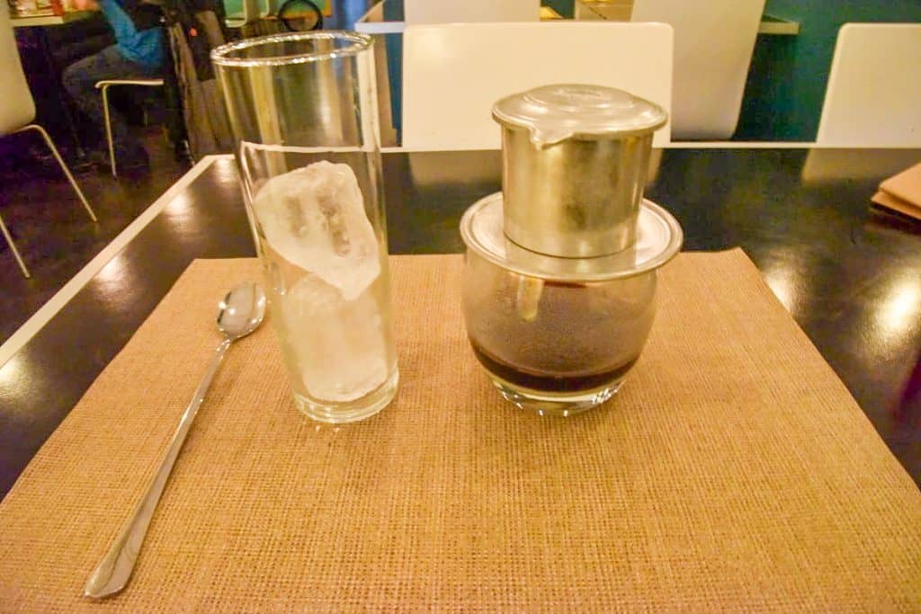 Traditional Vietnamese Coffee.