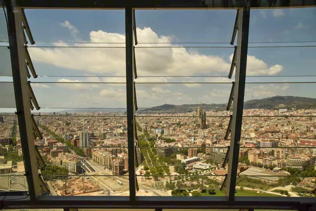 View from Mirador Torre Glòries