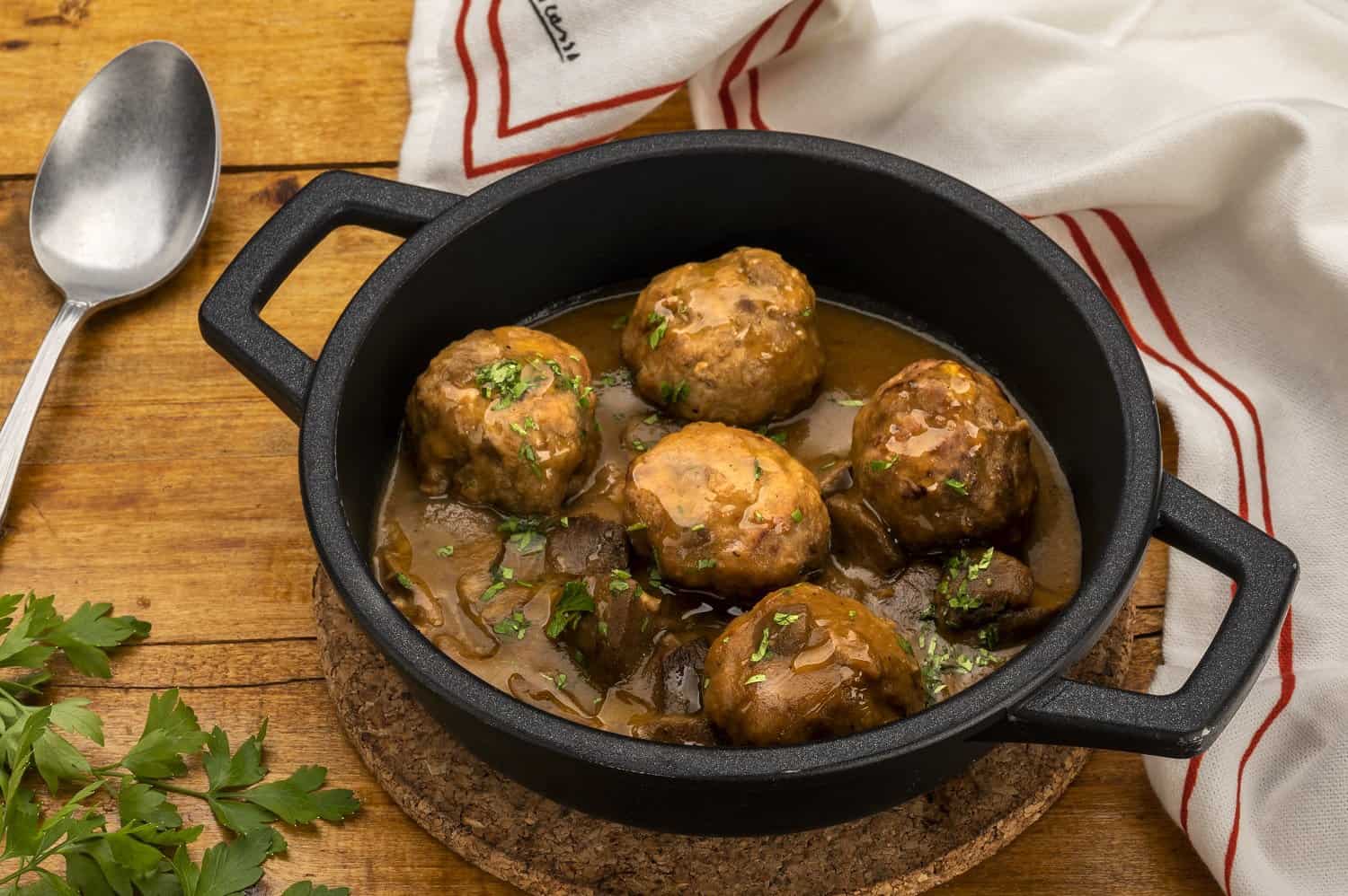 Mandonguilles amb ceps