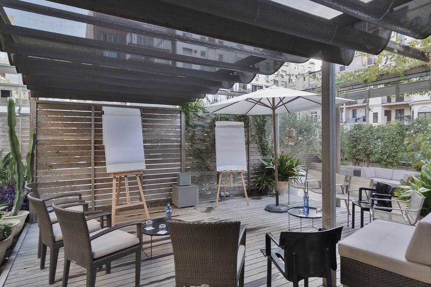 Cowork Rambla Catalunya Terrace brainstorming Cowork Rambla Catalunya Terrace brainstorming