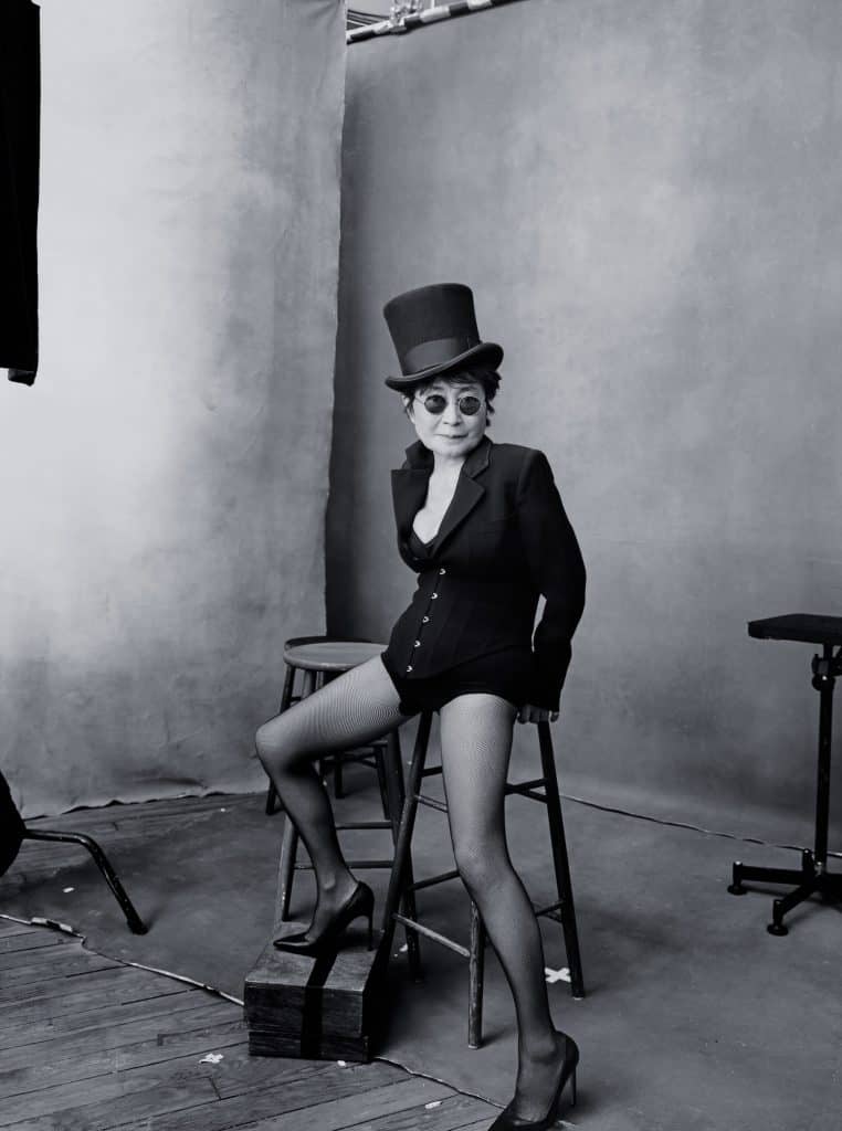 Yoko Ono by ANNIE LEIBOVITZ Pirelli Calendar 2016, © Annie Leibovitz, 2015