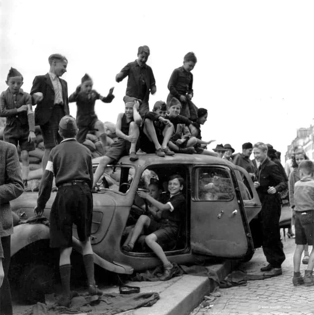 After the battle of Paris