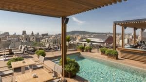 La Dolce Vitae rooftop terrace Majestic Hotel La Dolce Vitae rooftop terrace Majestic Hotel